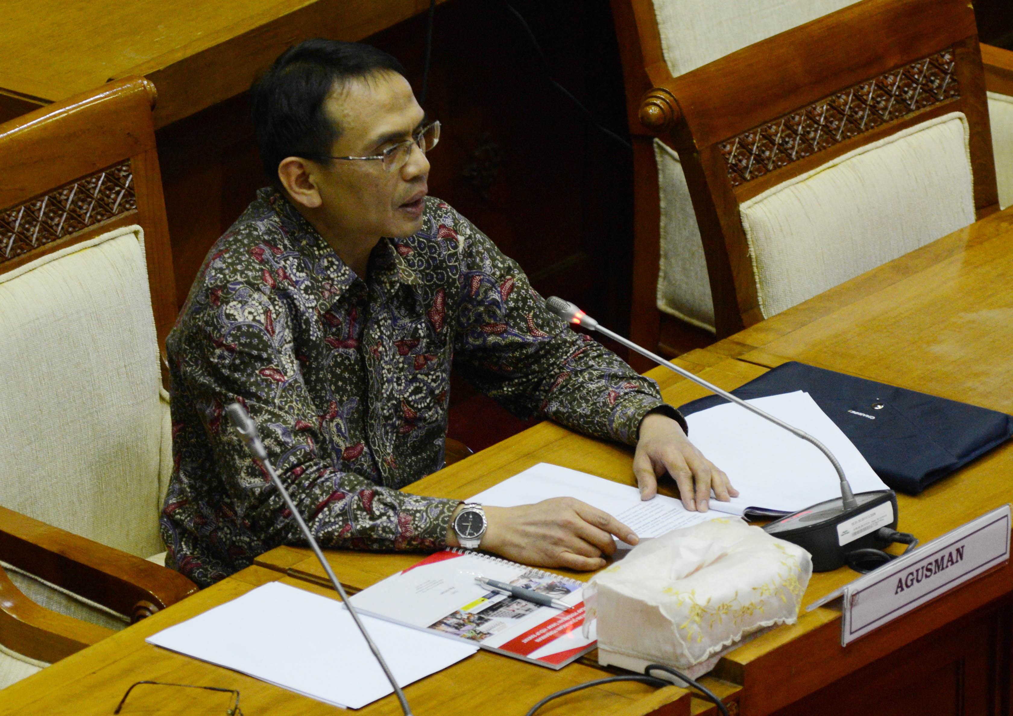 Kepala Eksekutif Lembaga Pembiayaan, Perusahaan Modal Ventura, Lembaga Keuangan Mikro, dan Lembaga Jasa Keuangan Lainnya OJK Agusman