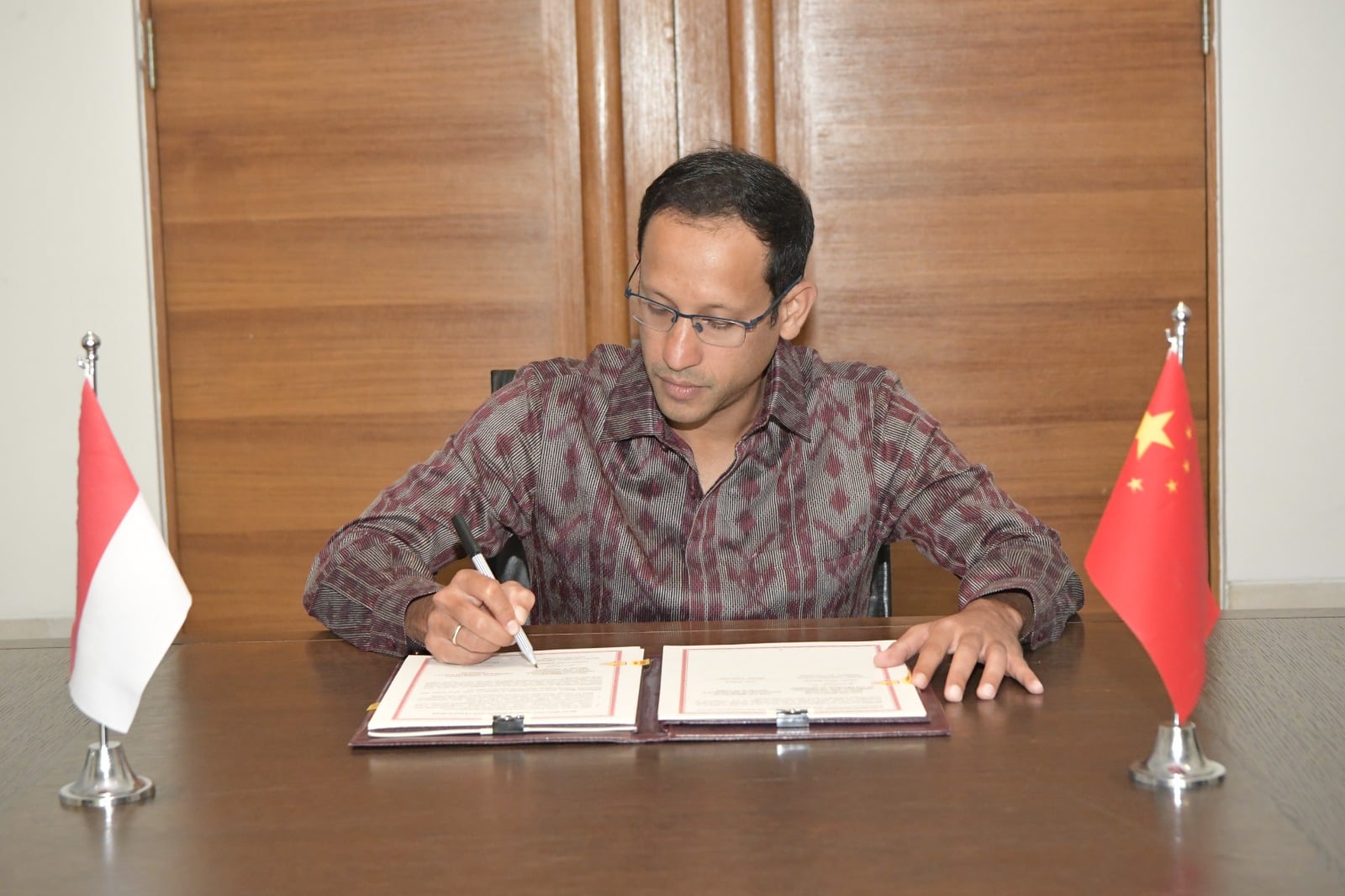  Menteri Pendidikan, Kebudayaan, Riset, dan Teknologi Nadiem Makarim