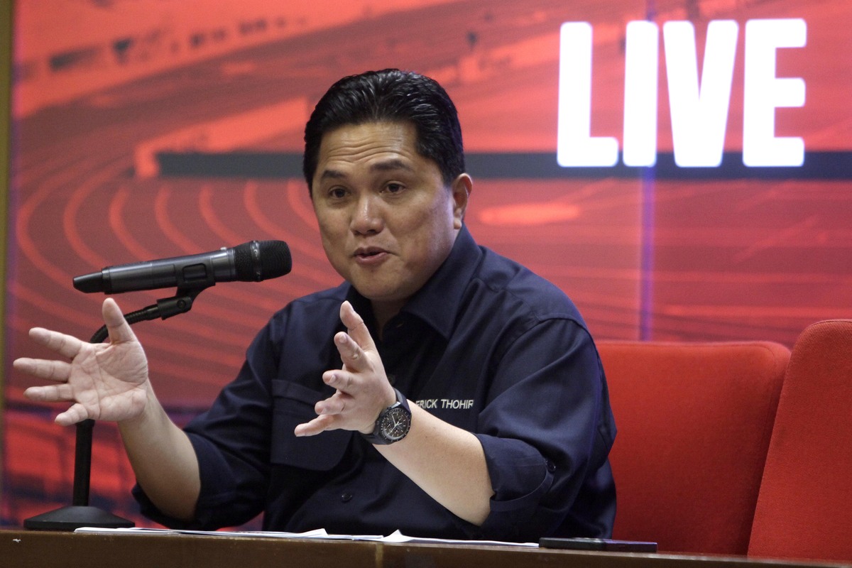 Menteri BUMN Erick Thohir.
