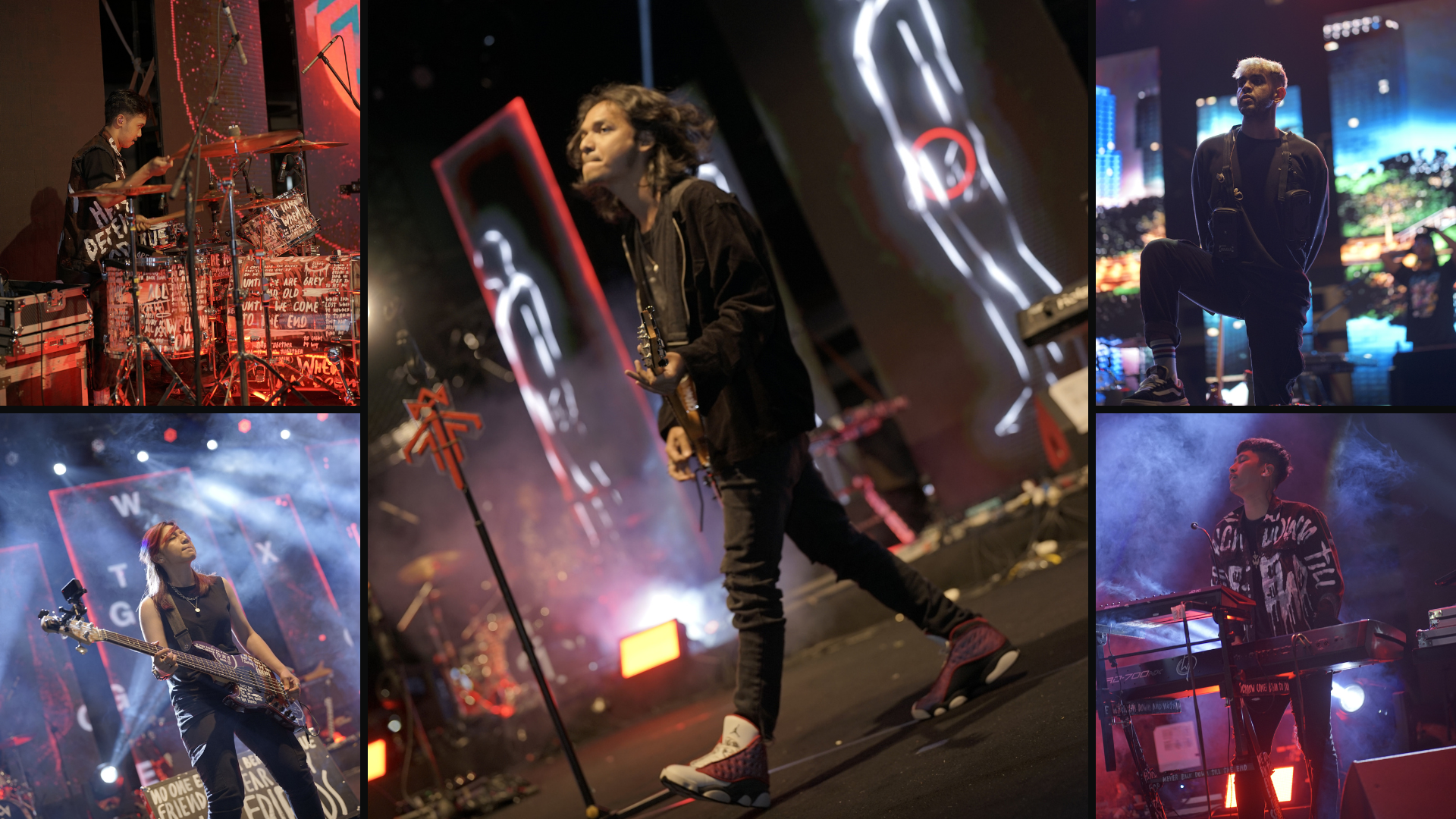 Penampilan Alffy Rev and The True Friends