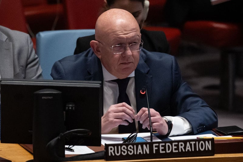 Uutusan Moskow, Vassily Nebenzia