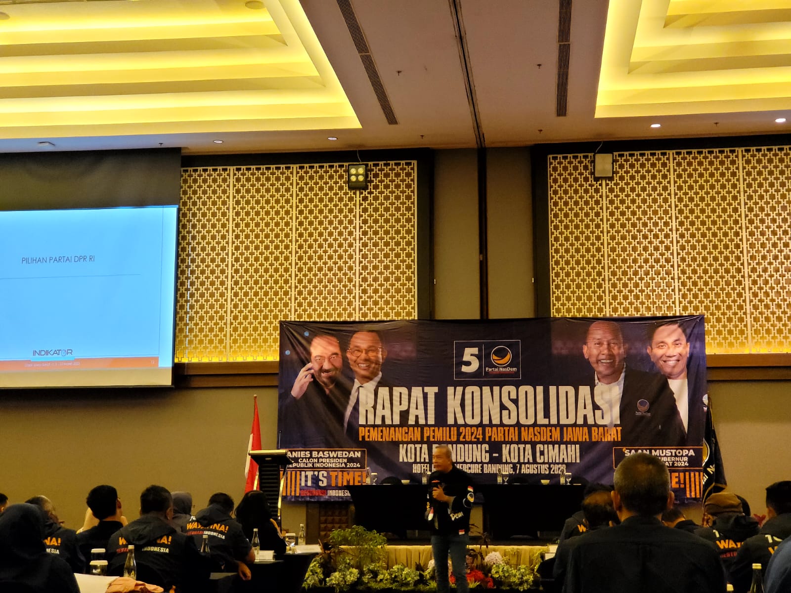 Rapat konsolidasi pemenangan Pemilu 2024 di Wilayah Jabar dapil 1