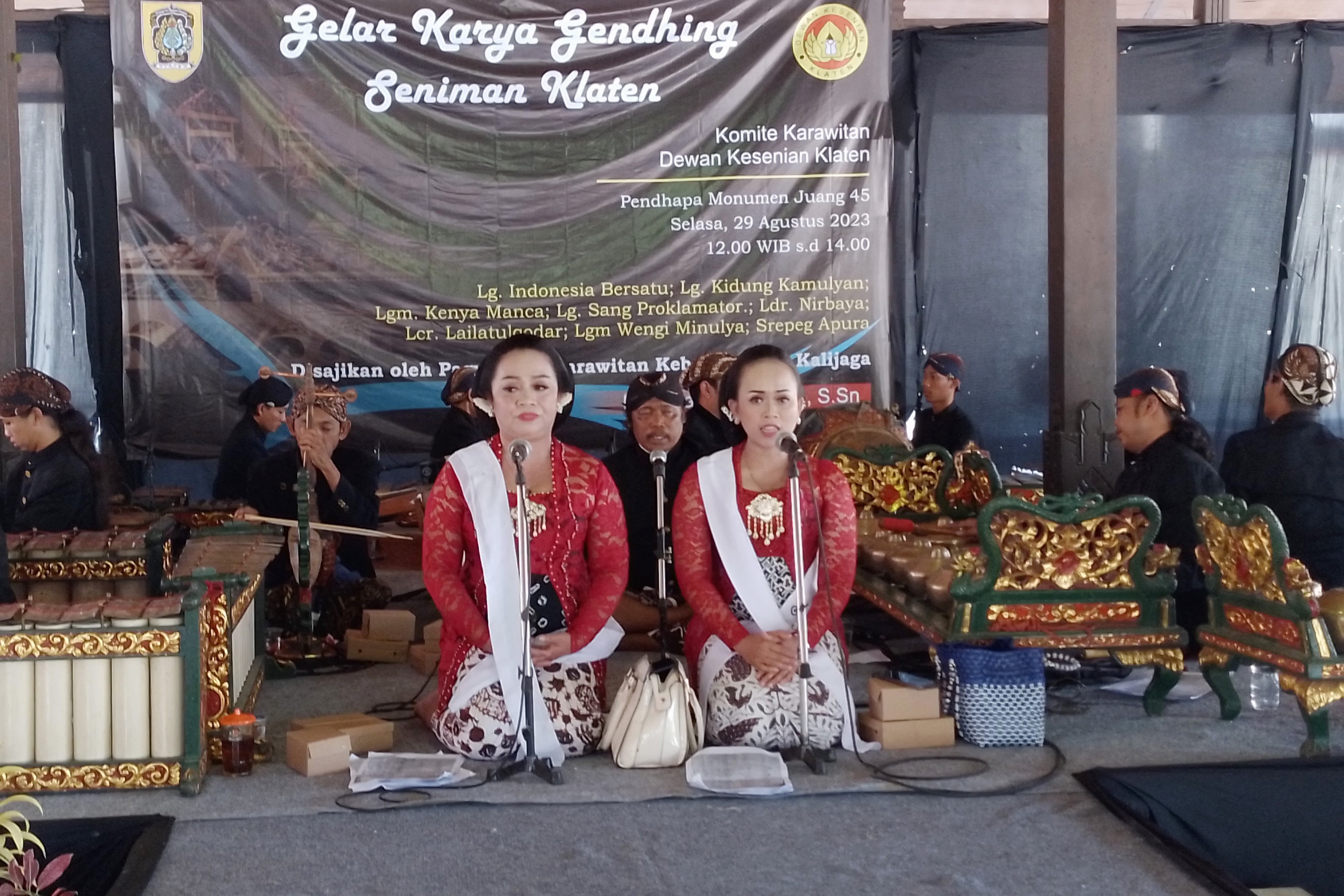 Komite Karawitan Dewan Kesenian Klaten Gelar Karya Gending Seniman Lokal