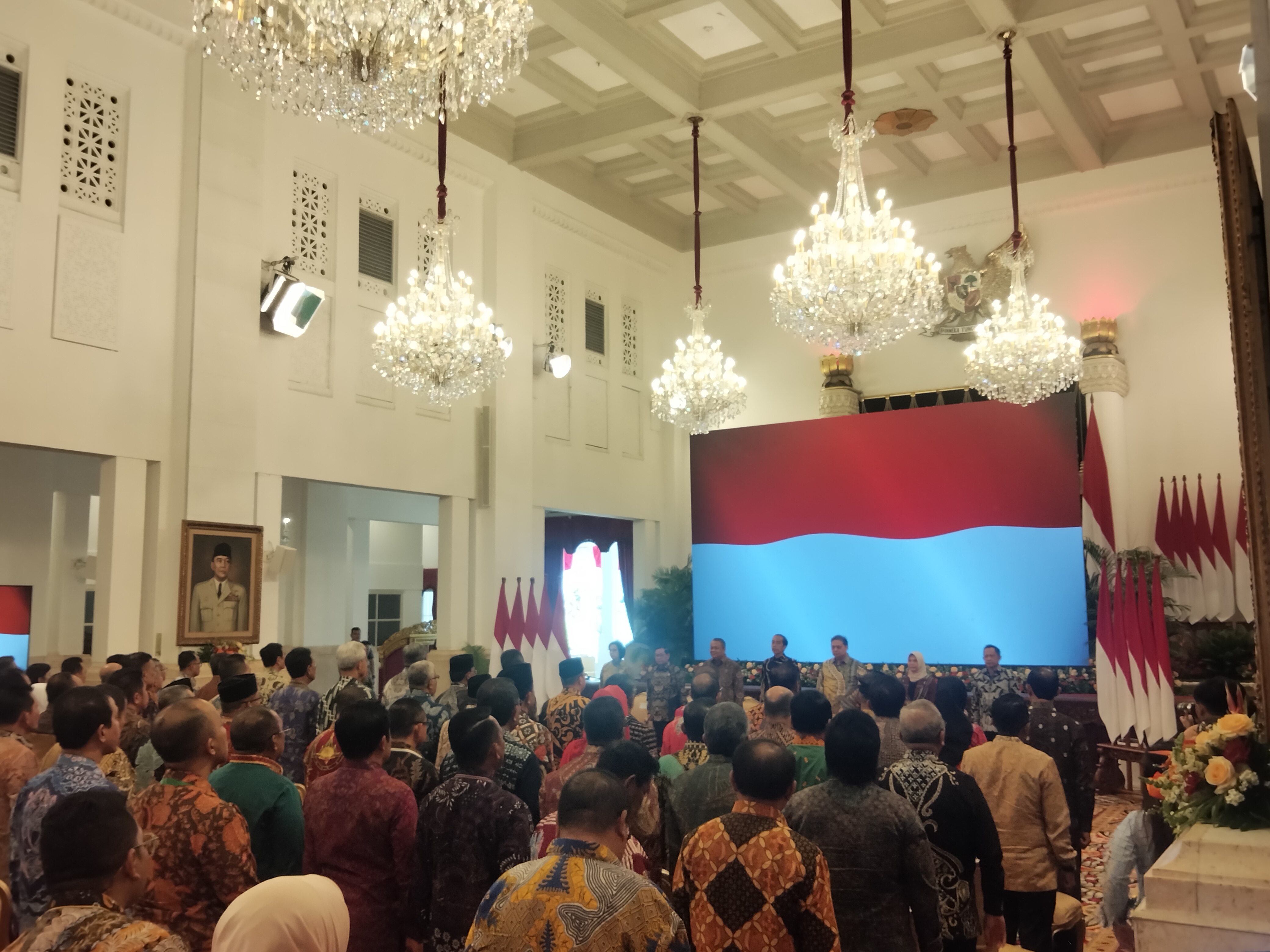 Rakornas pengendalian Inflasi di Istana Negara