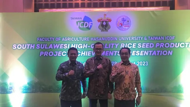 Acara Expanding High Quality Rice Seed Production in South Sulawesi di Jakarta, baru-baru ini.