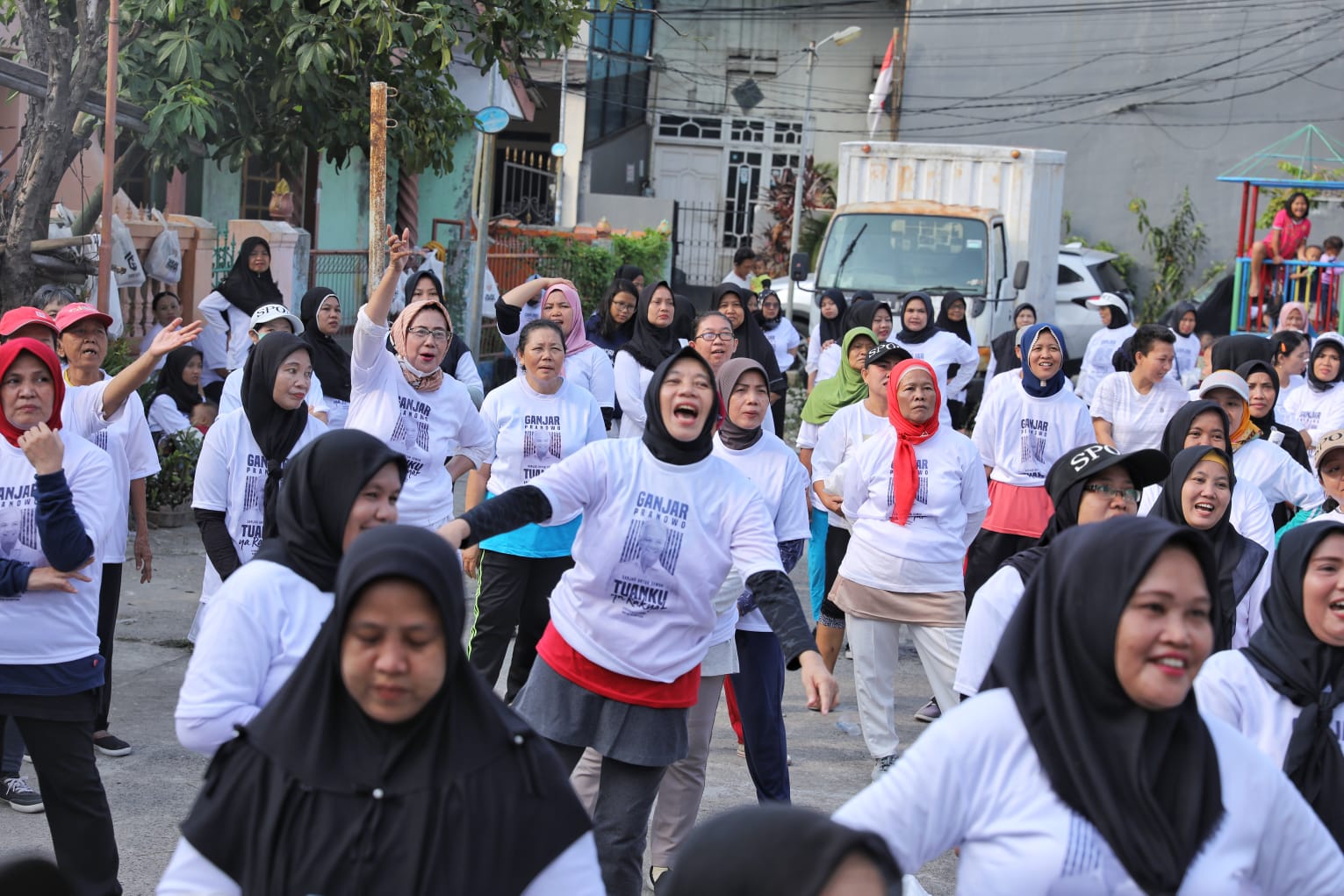 Senam Jantung Sehat di Cibodas, Tangerang, Banten
