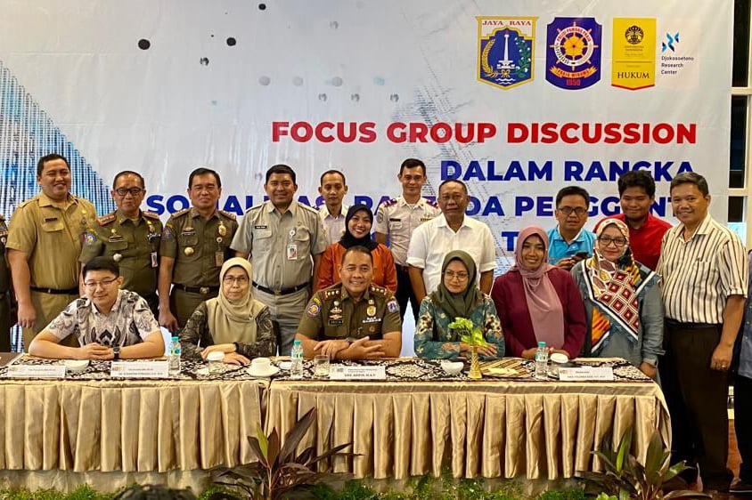 Focus Group Discussion (FGD) rancangan perubahan 10 pasal di Peraturan Daerah DKI Nomor 8 Tahun 2007 tentang Ketertiban Umum.