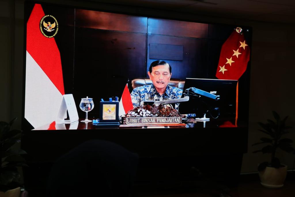 Menko Marves Luhut Binsar Pandjaitan