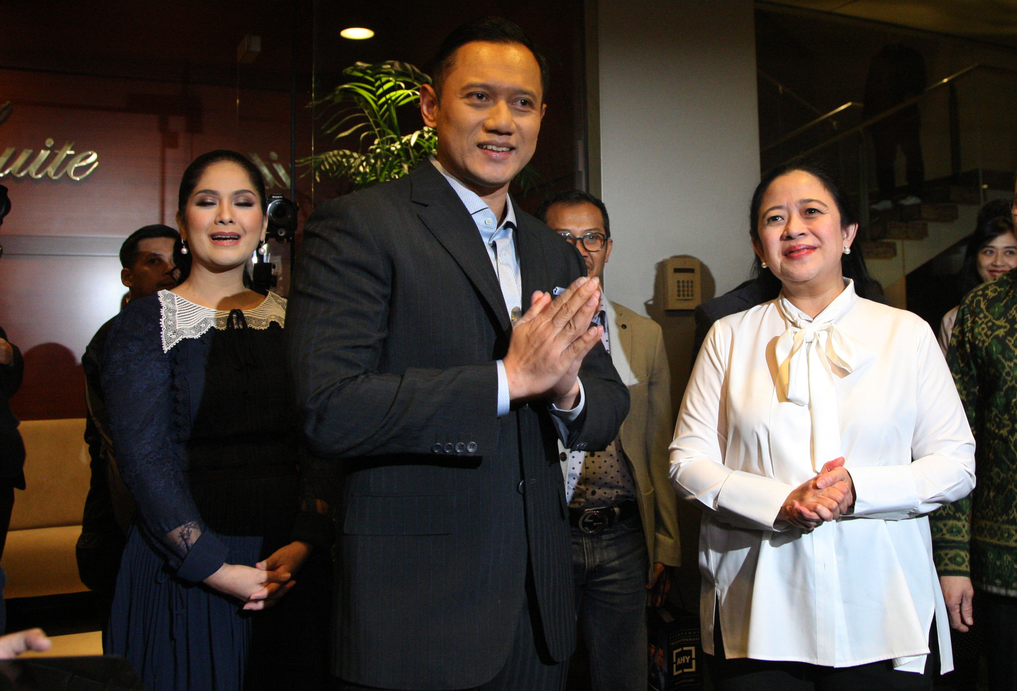 Puan Beri pesan di HUT Ke-45 AHY