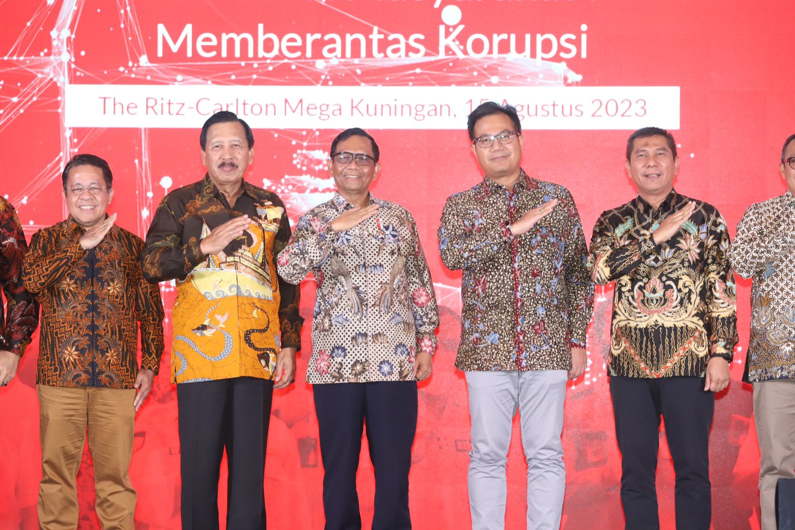 Forum Konsolidasi “Komitmen Bersama Masyarakat Pelabuhan Memberantas Korupsiyang digelar Pelindo di Jakarta, Selasa (15/8). 