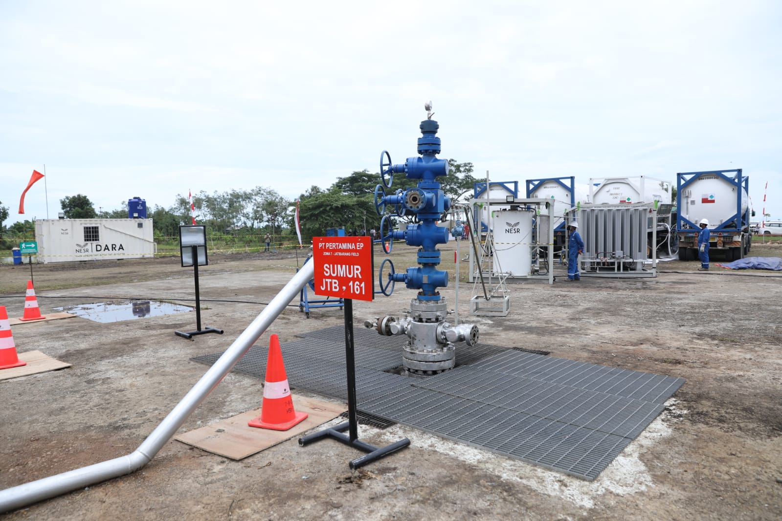 Capaian penurunan emisi karbon PHE Juli 2023 melebihi target. 