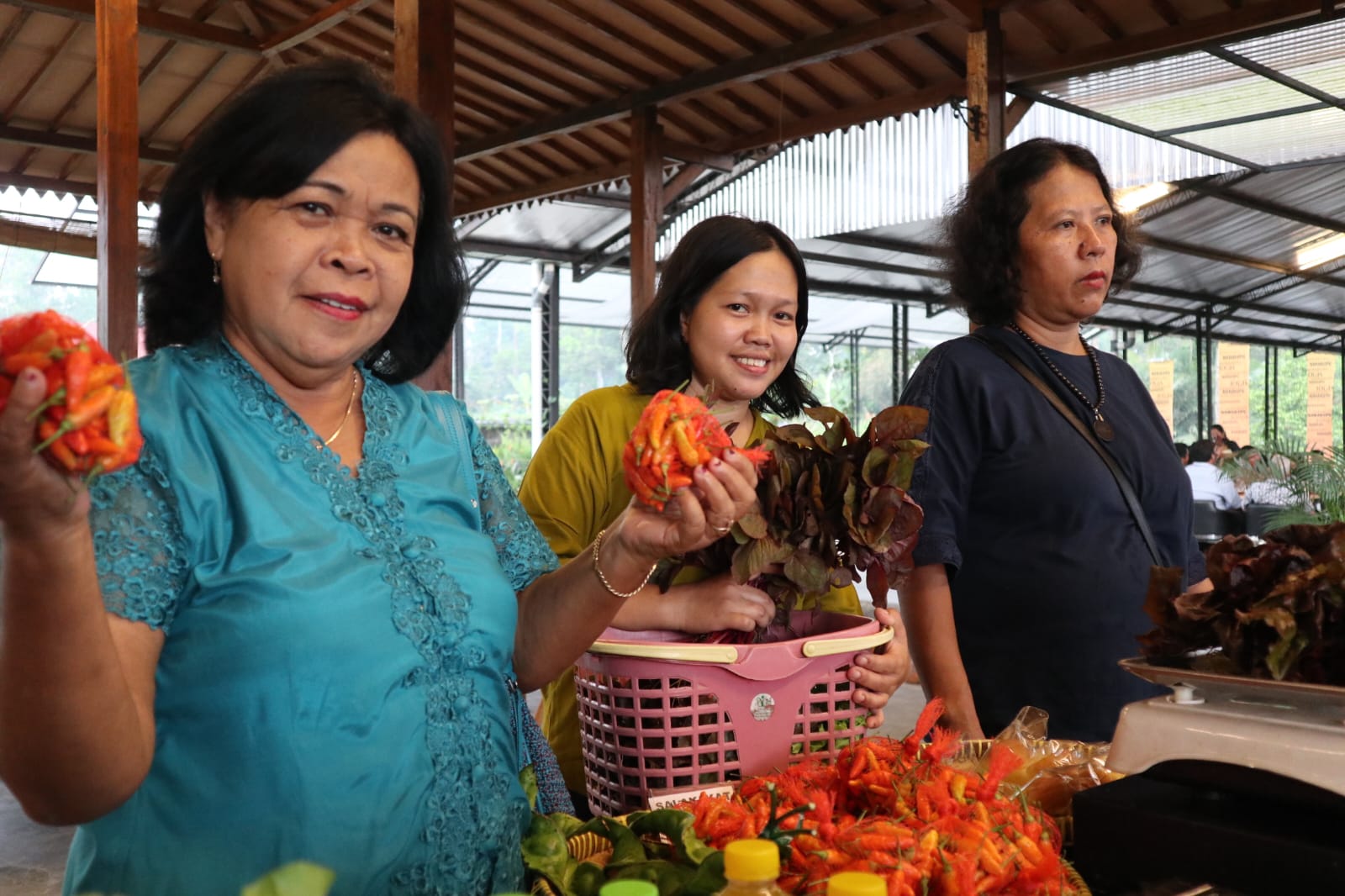 Pasar sayur Nara Kupu Jogja
