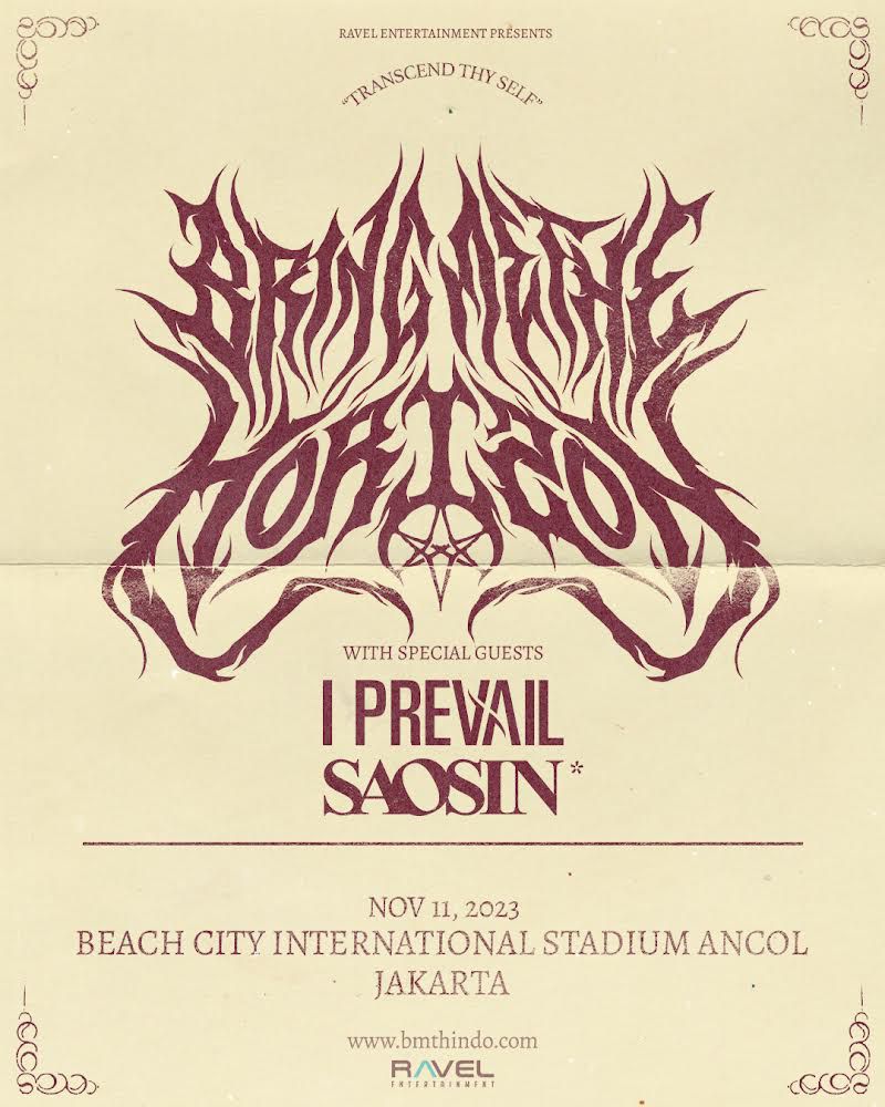 Flyer Konser Bring Me The Horizon