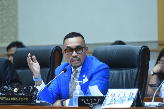 Wakil Ketua Komisi III DPR RI Ahmad Sahroni