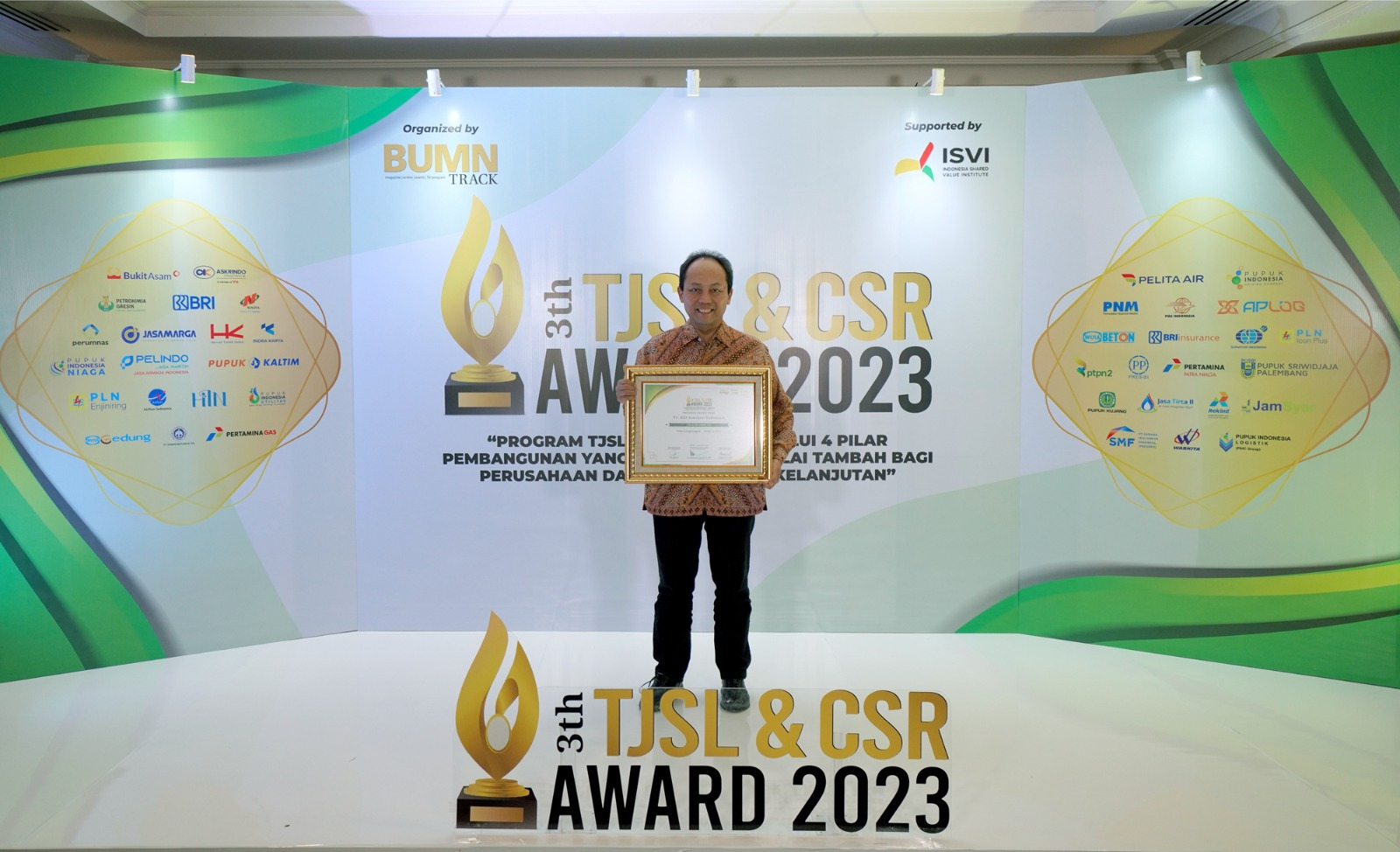 Heri Supriyadi selaku Chief Compliance & Risk Management BRI Insurance.