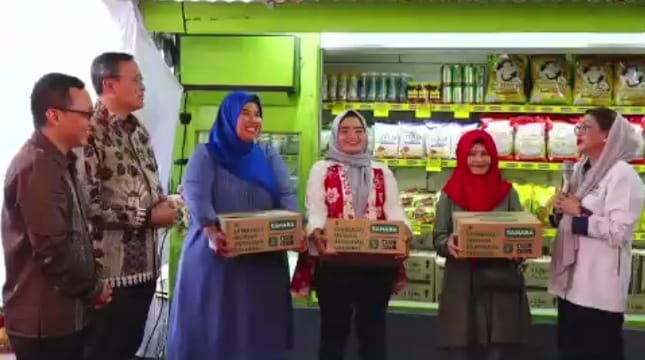 Sebanyak 44 posko pangan yang tersebar di wilayah Jakarta Pusat, serentak diresmikan 