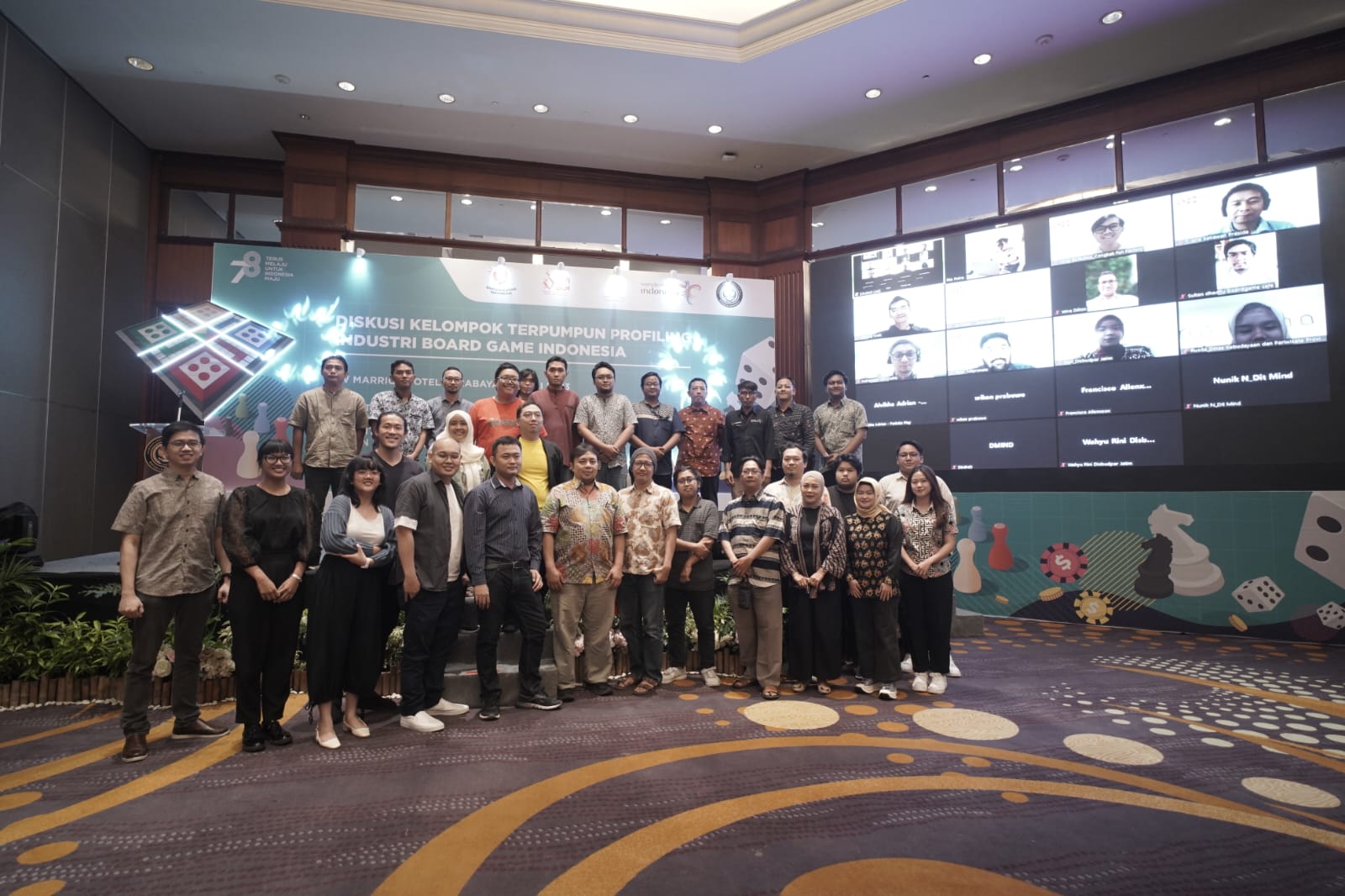 Kemenparekraf Gelar Diskusi Kelompok Terpumpun Industri Boardgame