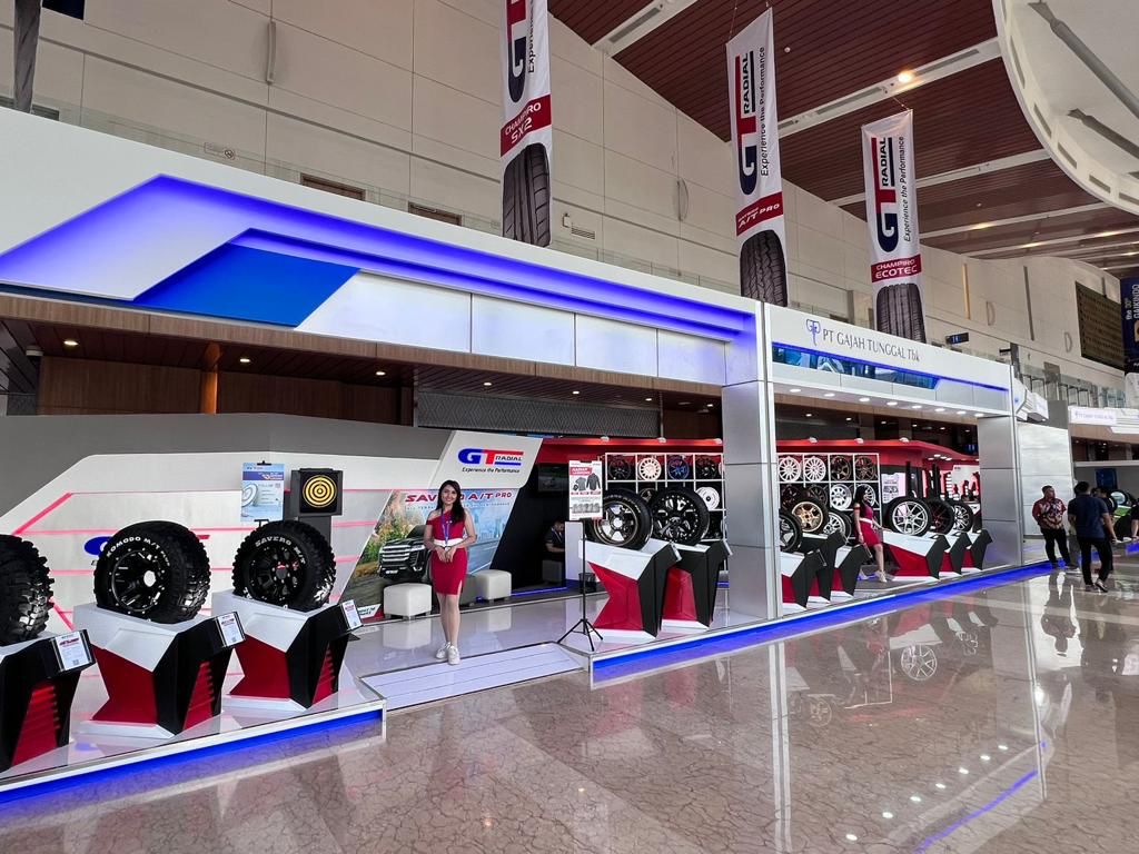 Produk ban Gajah Tunggal di GIIAS 2023