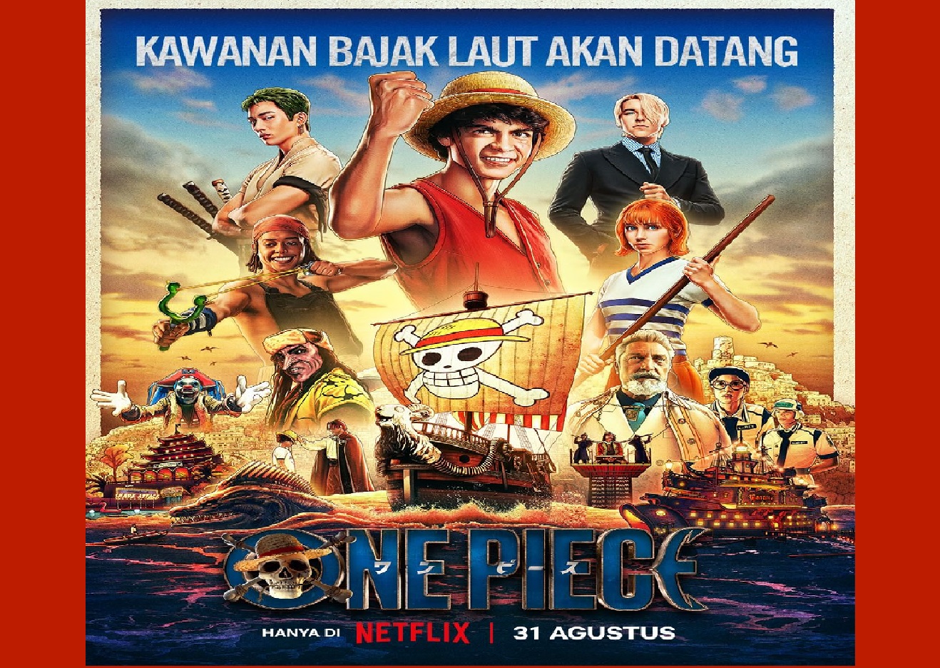 Poster serial One Piece Netflix