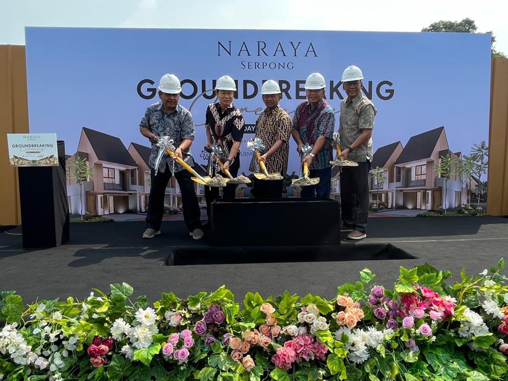 Groundbreaking Naraya Serpong