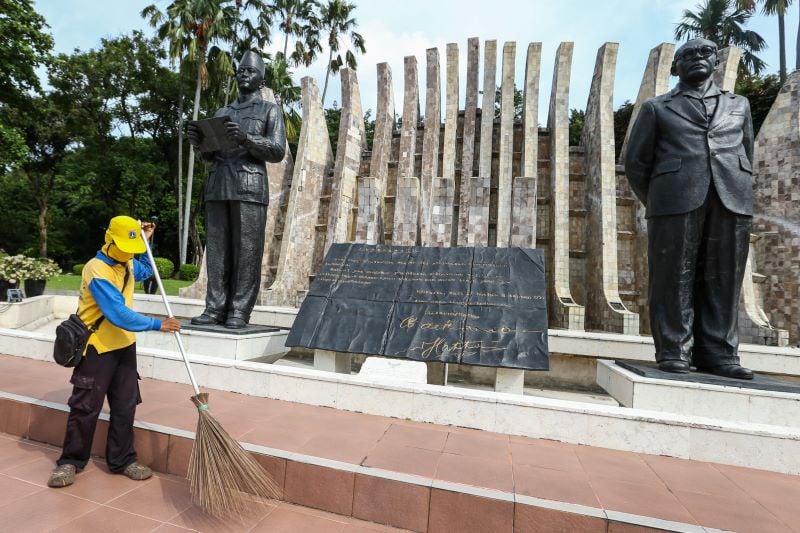 Ilustrasi petugas kebersihan