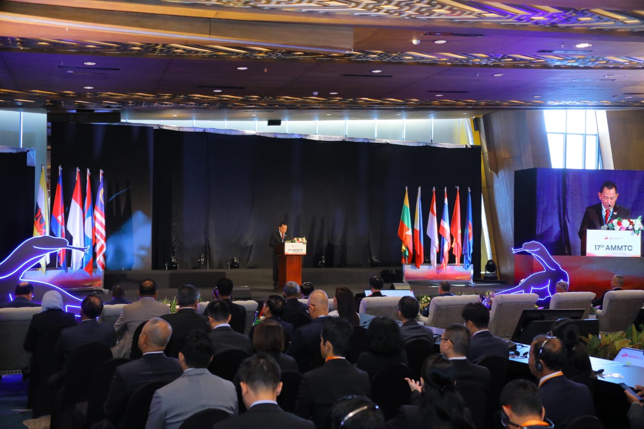 Kapolri Jenderal Listyo Sigit Prabowo di sidang AMMTC ke-17