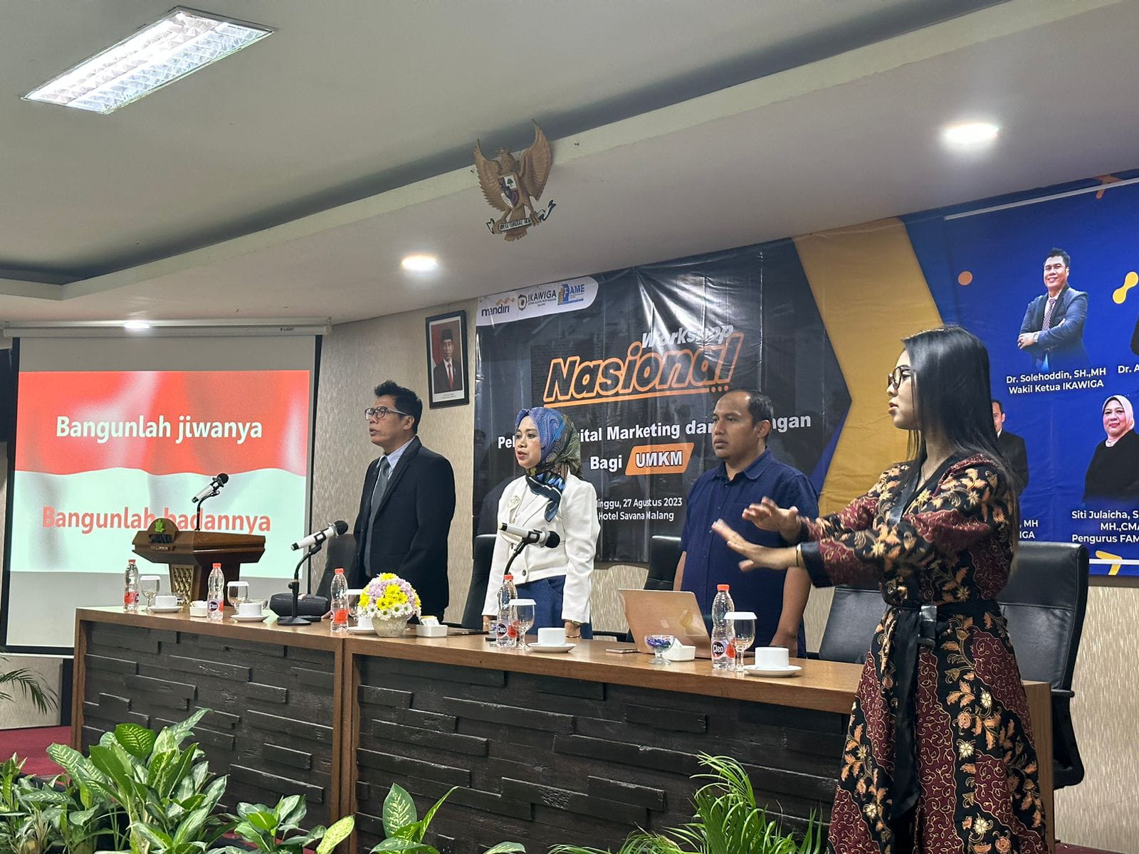 Workshop Pelatihan Digital Marketing dan Keuangan bagi UMKM, di Kota Malang