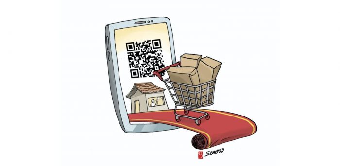 Ilustrasi: UMKM go digital