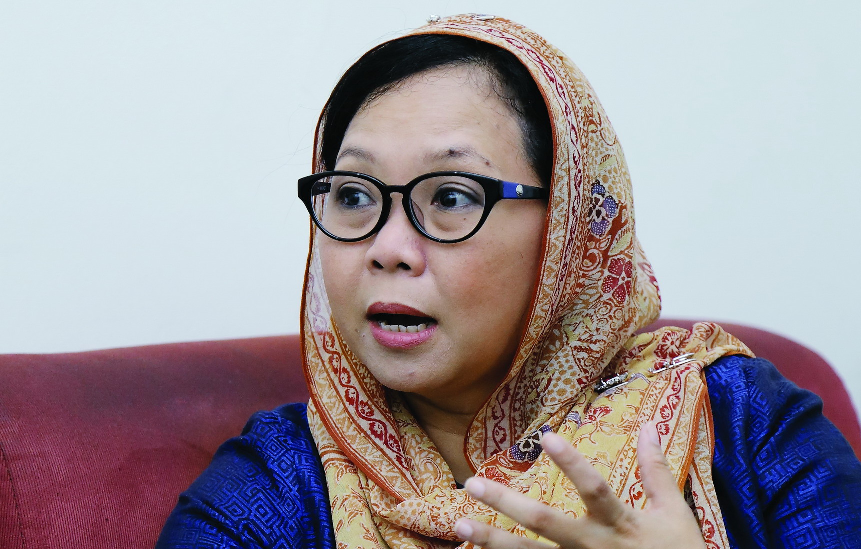 Ketua Tanfidziyah Pengurus Besar Nahdlatul Ulama Alissa Wahid.