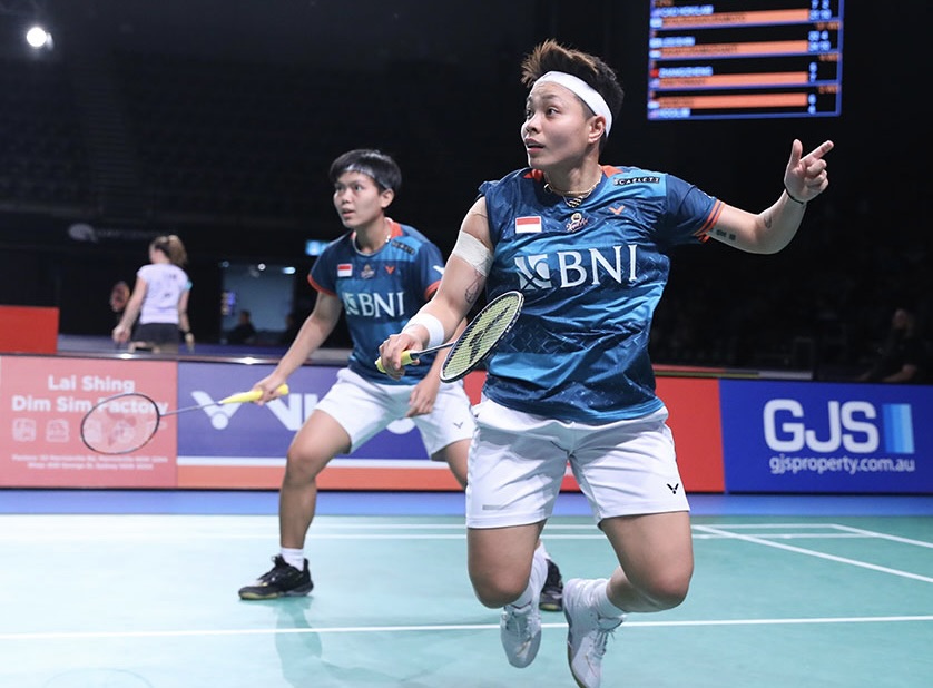 Ganda putri Indonesia Apriyani Rahayu/Siti Fadia Ramadhanti