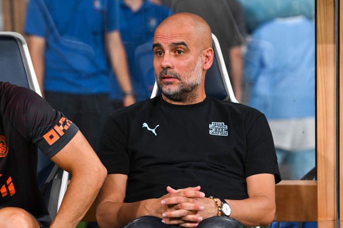 Pelatih Manchester City Pep Guardiola