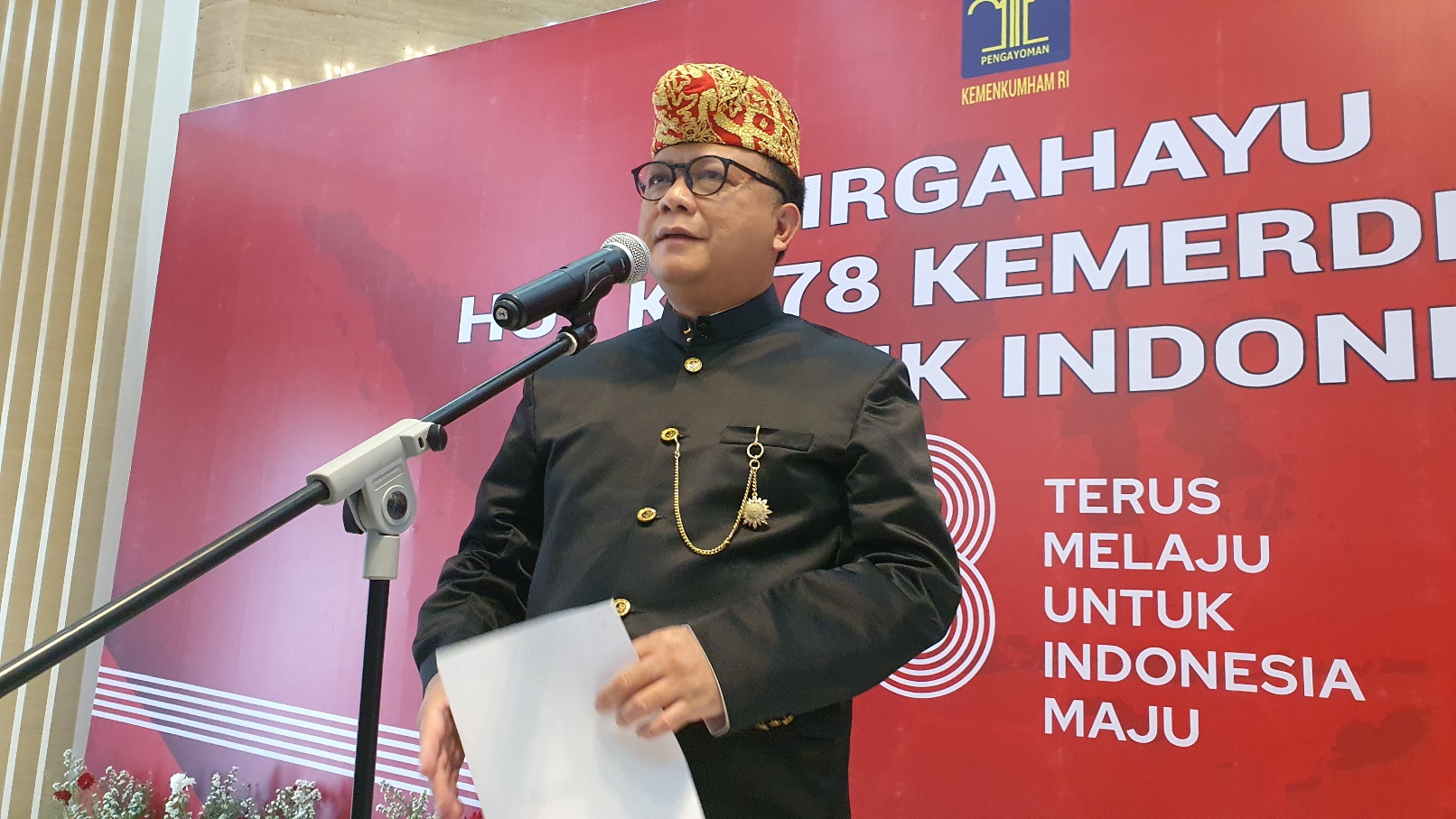 Direktur Jenderal Pemasyarakatan (Dirjen PAS) Kemenkumham Reynhard Silitonga. 