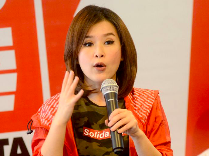 Wakil Ketua Dewan Pembina PSI, Grace Natalie