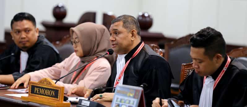 Sidang judicial review UU MK