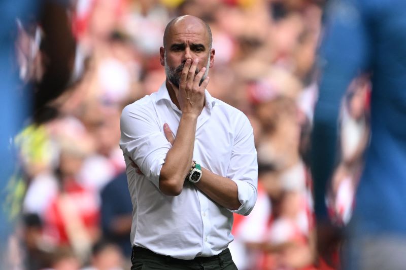 Pelatih manchester City Pep Guardiola