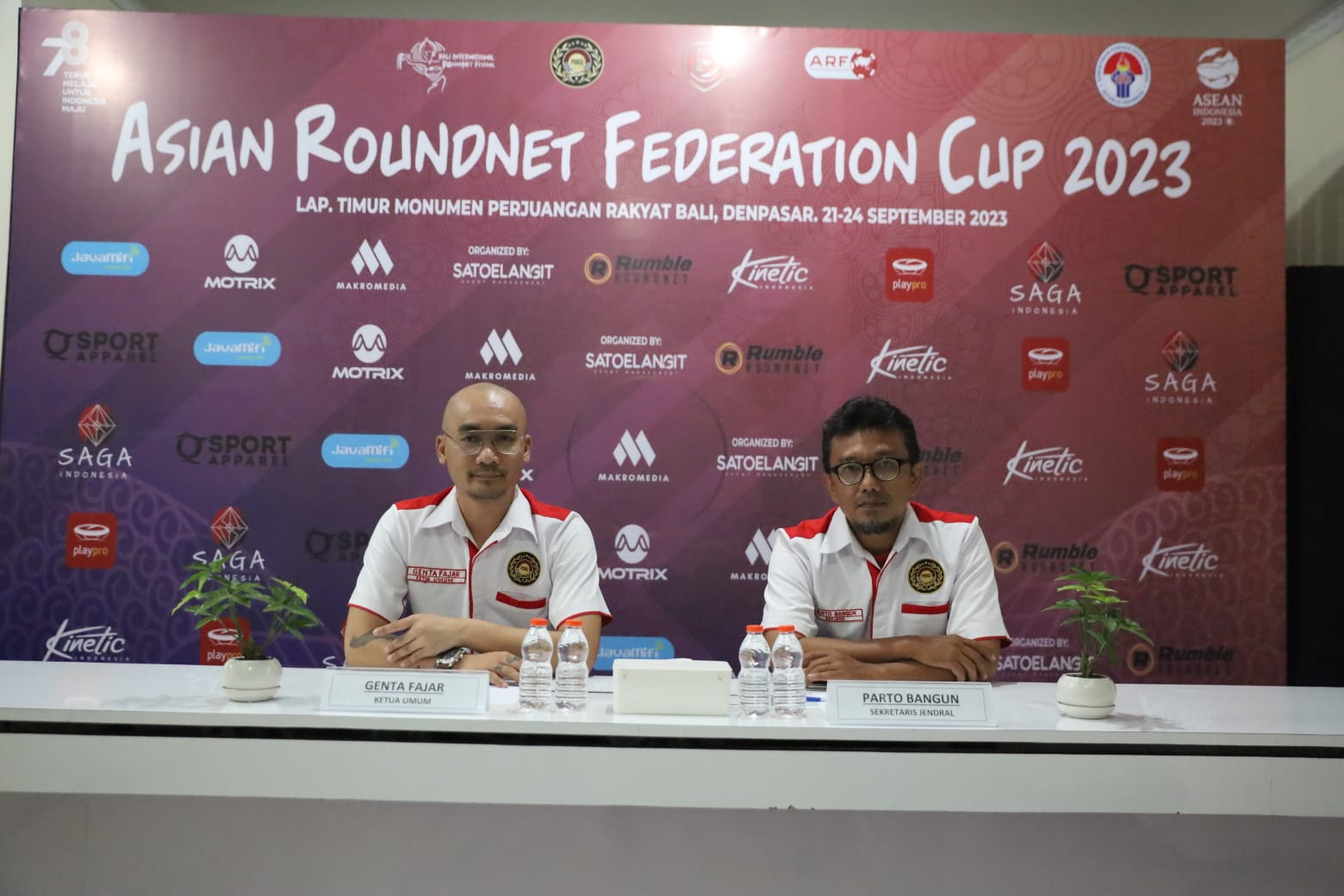 Pengumuman penyelenggaraan Piala Asia Roundnet di Indonesia
