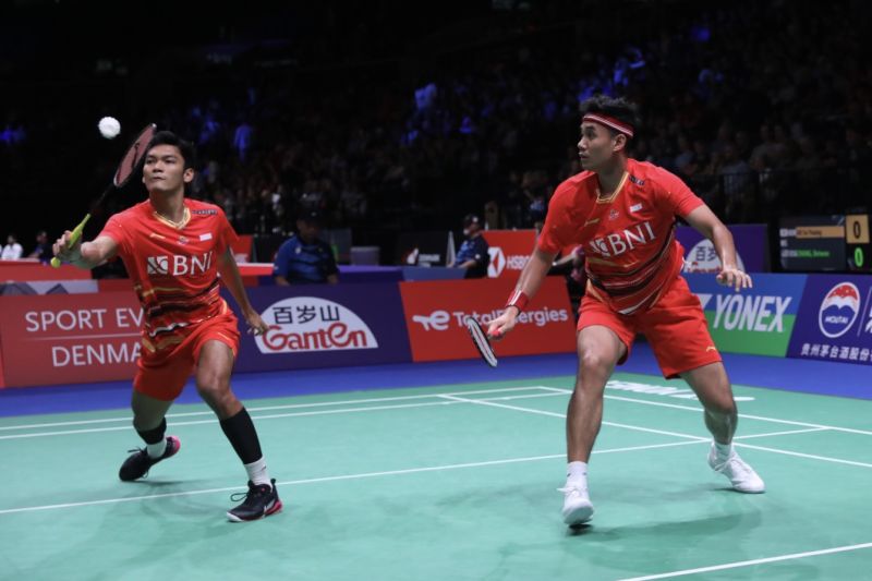 Ganda putra Indonesia Bagas/Fikri berhasil ke perempat final Kejuaraan Dunia BWF 2023 kalahkan Takuro Hoki/Yugo Kobayasi.