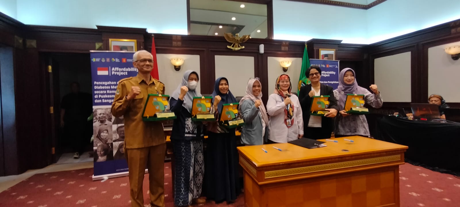 Kerja sama antara Dinkes Jabar, Novo Nordisk Indonesia dan PERKENI berhadil memfasilitasi perawatan penderita diabetes di 46 faskes