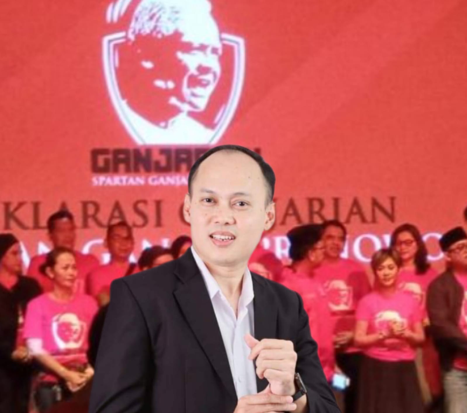 Ketua Ganjarian Spartan Provinsi Maluku Ronyldo Tandikura