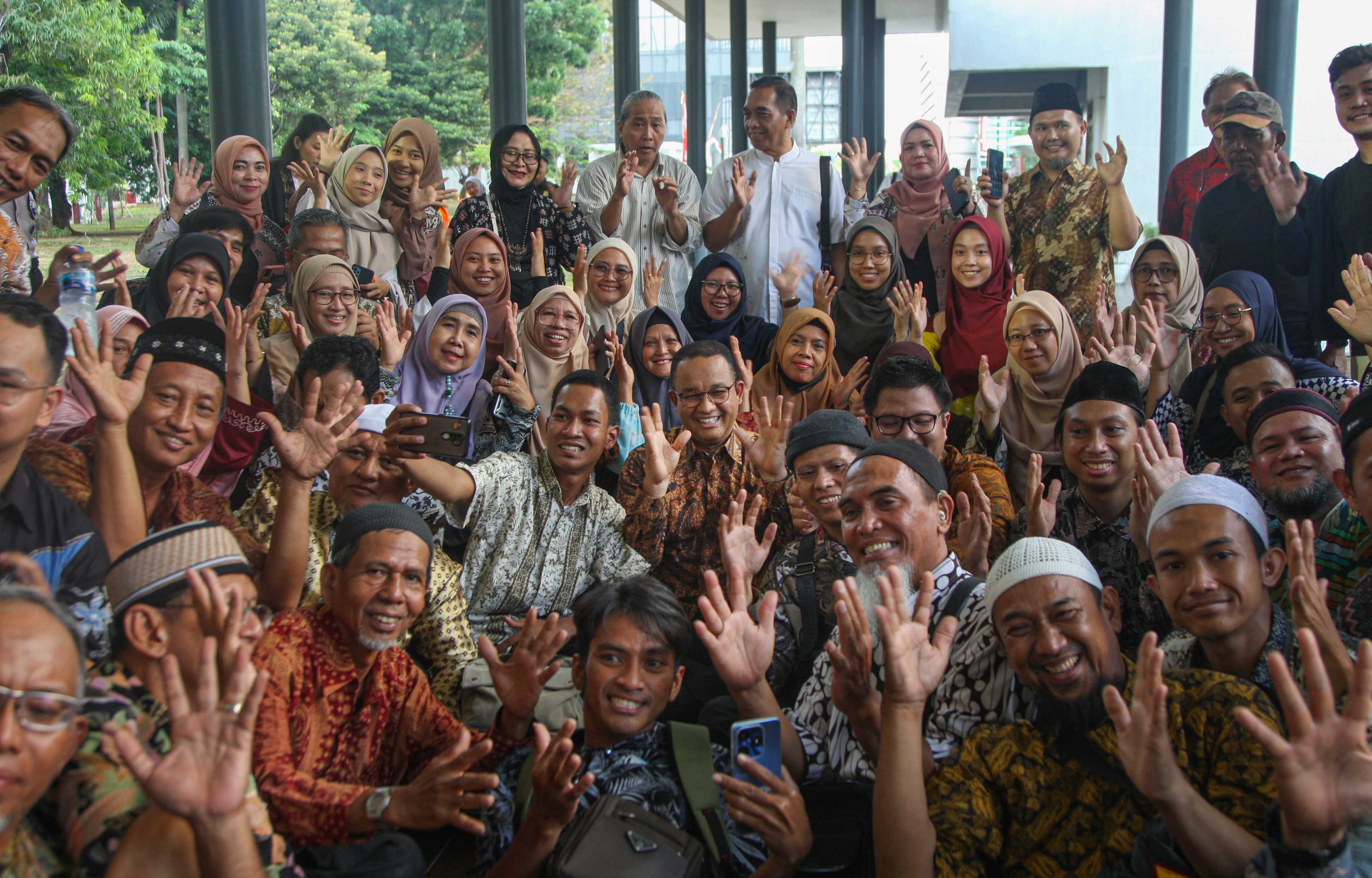 Bacapres KPP Anies Baswedan dalam dialog kebudayaan bertajuk Anies Baswedan Bicara Kebudayaan: Tentang Kini dan Nanti di TIM