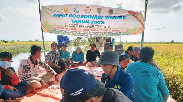 Rakor SIMURP Kalteng di Kabupaten Katingan, Kalteng.