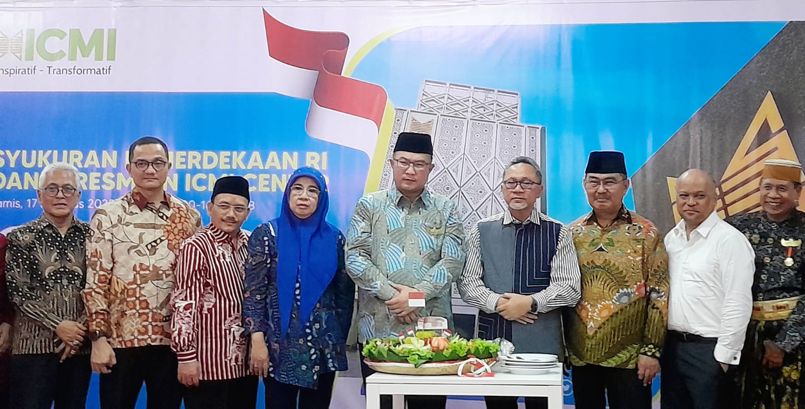 Peresmian kantor baru ICMI