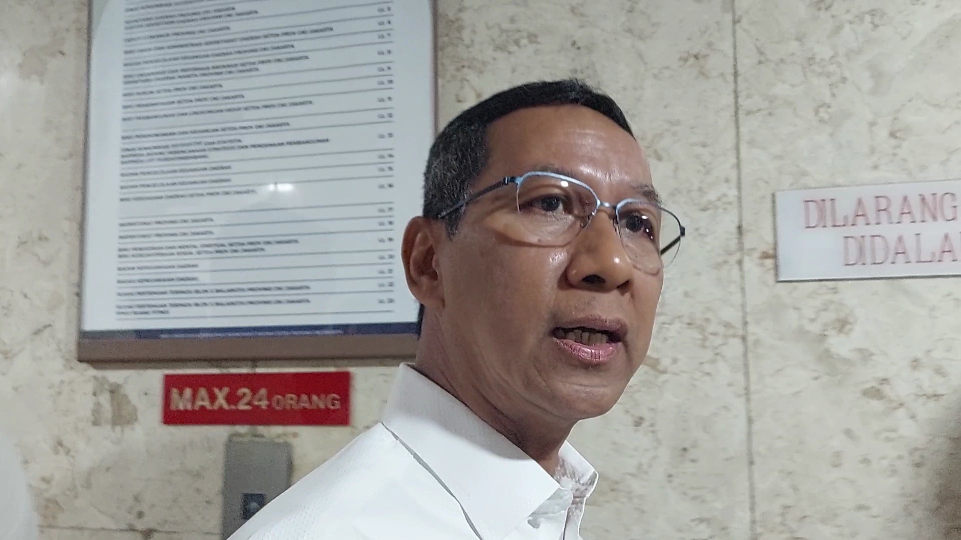 PENJABAT (Pj) Gubernur DKI Jakarta, Heru Budi Hartono.