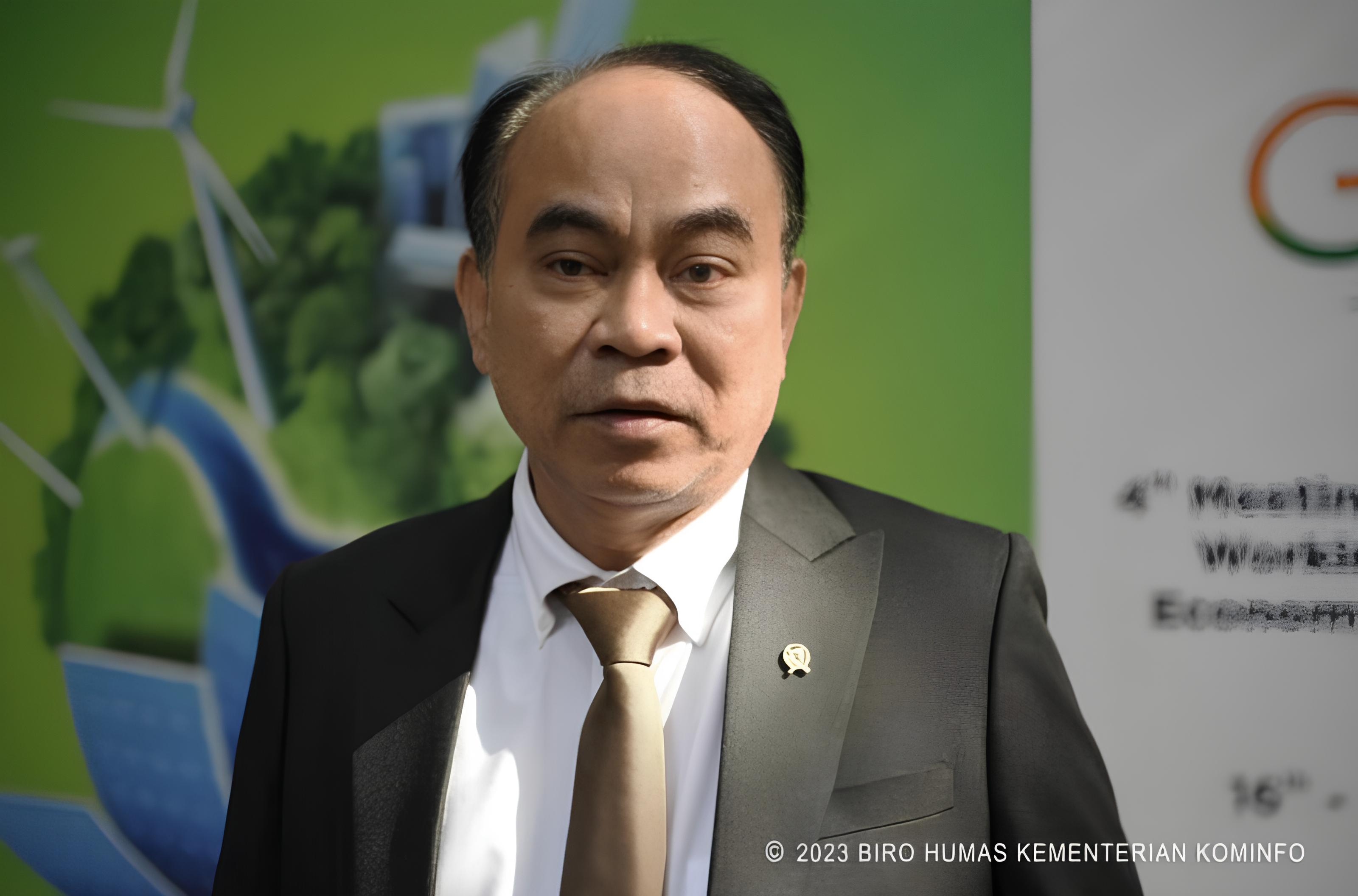 Menteri Komunikasi dan Informatika Budi Arie Setiadi dalam Pertemuan Keempat Kelompok Kerja Ekonomi Digital Presidency G20 India.