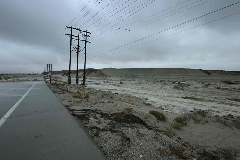 Los Angeles, Amerika Serikat, tidak hanya dihantam badai Hilary. Kawasan ini juga mengalami gempa bumi dengan magnitudo 5,1. 