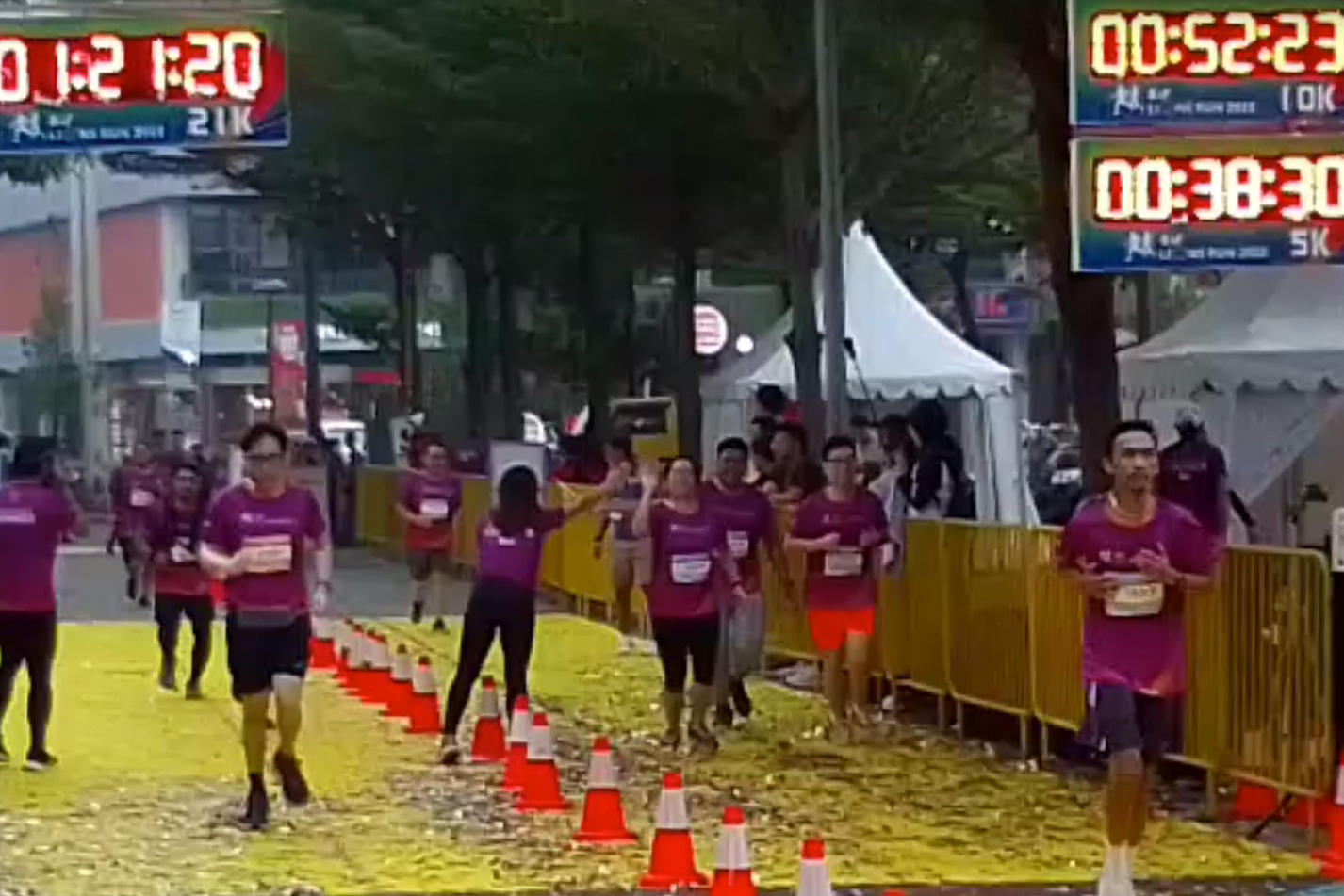 BAF Lions Run 2023 di QBIG, BSD City, Banten, Minggu (6/8).