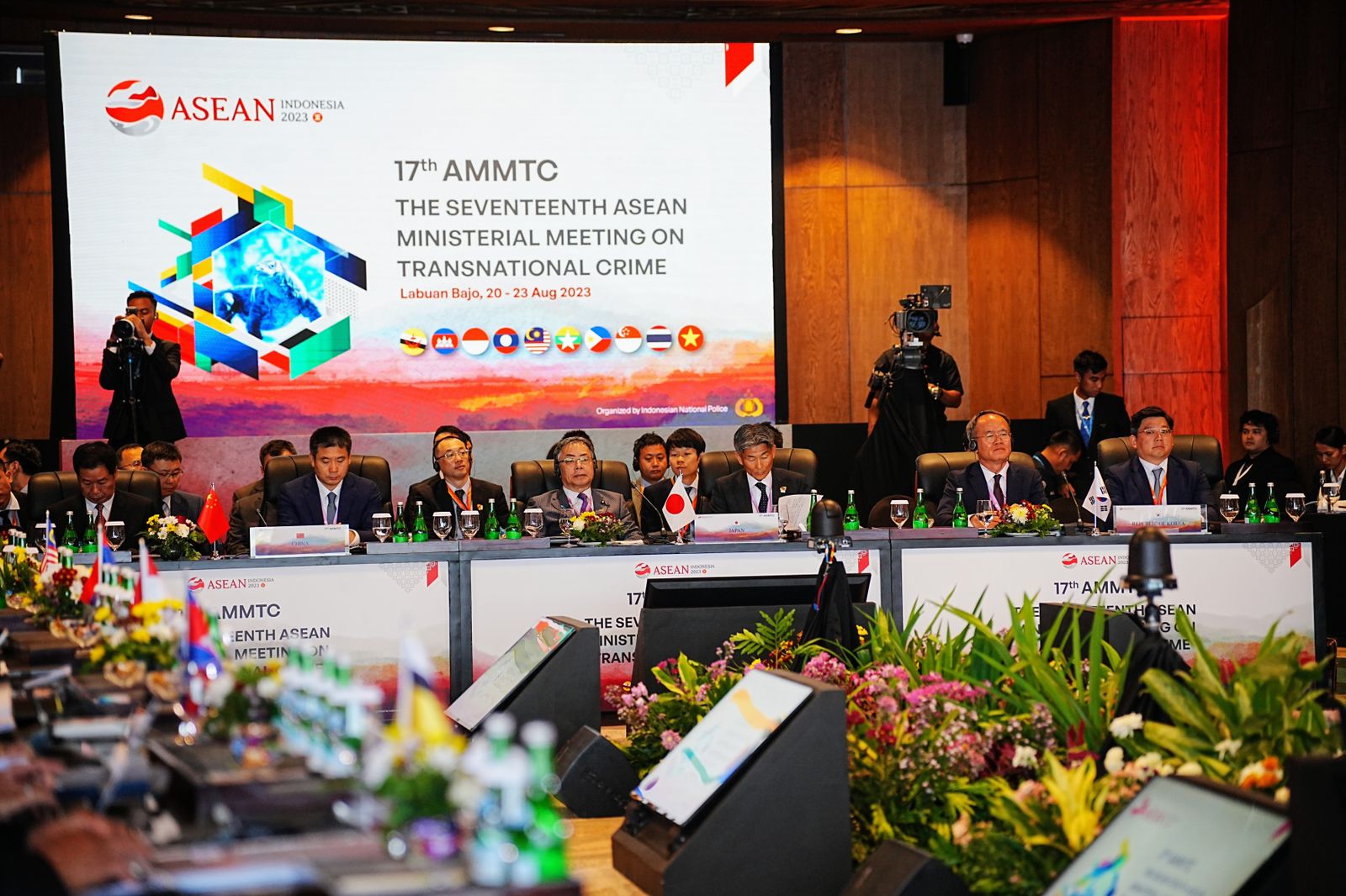 ASEAN Ministerial Meeting On Transnasional Crime.