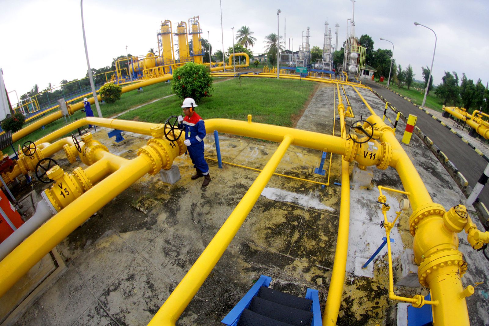 Keberadaan pipa gas menjadi penting bagi ketahanan energi