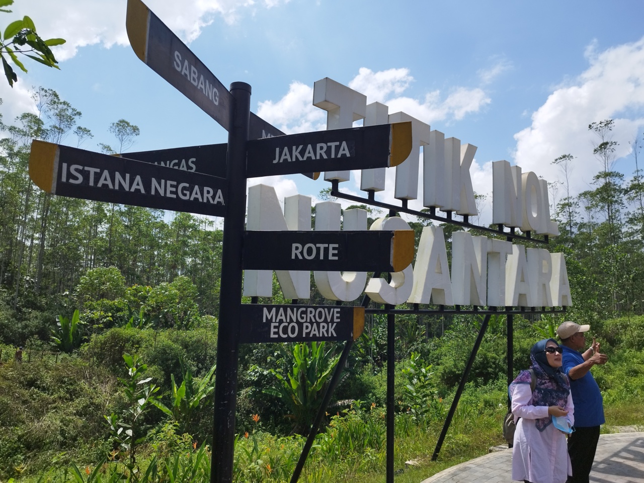 Titik Nol Nusantara, IKN, Kalimantan Timur.