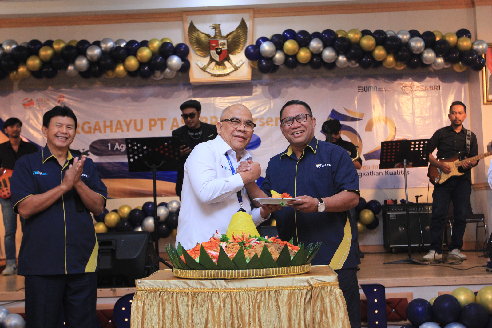 Acara perayaan HUT ke-52 PT Asabri.